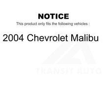 Load image into Gallery viewer, Rear Brake Drum Shoes And Spring Kit For 2004 Chevrolet Malibu