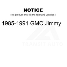 Charger l&#39;image dans la galerie, Rear Brake Drum Shoes And Spring Kit For 1985-1991 GMC Jimmy