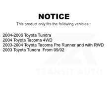 Load image into Gallery viewer, Rear Brake Drum Shoes And Spring Kit For Toyota Tundra Tacoma