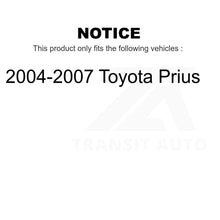 Charger l&#39;image dans la galerie, Rear Brake Drum Shoes And Spring Kit For 2004-2007 Toyota Prius