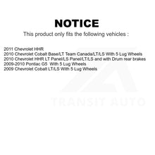 Load image into Gallery viewer, Rear Brake Drum Shoes And Spring Kit For Chevrolet Cobalt HHR Pontiac G5