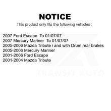 Load image into Gallery viewer, Rear Brake Drum Shoe Spring &amp; Cylinder Kit For Ford Escape Mazda Tribute Mercury