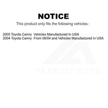 Load image into Gallery viewer, Rear Brake Drum Shoes And Spring Kit For Toyota Camry