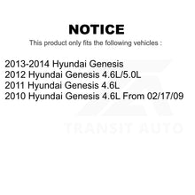 Load image into Gallery viewer, Front Rear Ceramic Brake Pads And Parking Shoes Kit For Hyundai Genesis