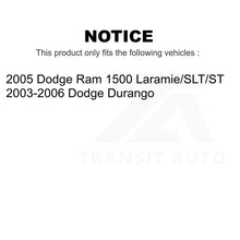 Load image into Gallery viewer, Front Rear Ceramic Brake Pads And Parking Shoes Kit For Dodge Durango Ram 1500