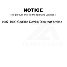 Load image into Gallery viewer, Front Rear Ceramic Brake Pads And Drum Shoes Kit For Cadillac DeVille