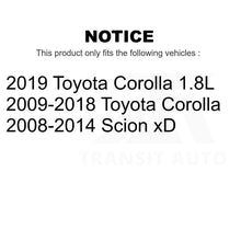 Load image into Gallery viewer, Front Rear Ceramic Brake Pads And Drum Shoes Kit For Toyota Corolla Scion xD