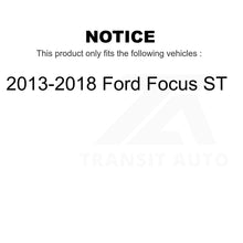 Load image into Gallery viewer, Front Rear Ceramic Brake Pads And Drum Shoes Kit For 2013-2018 Ford Focus ST