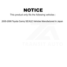 Load image into Gallery viewer, Front Rear Ceramic Brake Pads &amp; Drum Shoes Kit For 2005-2006 Toyota Camry SE/XLE