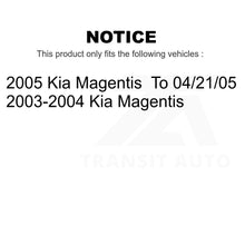 Load image into Gallery viewer, Front Rear Ceramic Brake Pads And Drum Shoes Kit For Kia Magentis