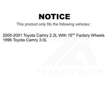 Load image into Gallery viewer, Front Rear Ceramic Brake Pads And Drum Shoes Kit For Toyota Camry