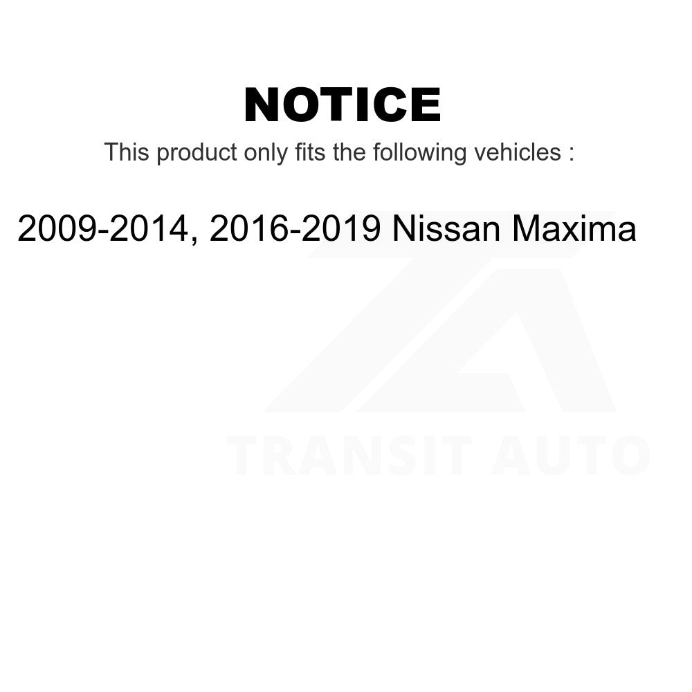 Front Ceramic Brake Pads And Rear Parking Shoes Kit For Nissan Maxima