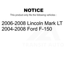 Charger l&#39;image dans la galerie, Front Ceramic Brake Pads &amp; Rear Parking Shoes Kit For Ford F-150 Lincoln Mark LT