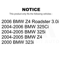 Load image into Gallery viewer, Front Ceramic Brake Pads And Rear Parking Shoes Kit For BMW 325i 325Ci Z4 323i