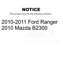 Charger l&#39;image dans la galerie, Front Ceramic Brake Pads And Rear Parking Shoes Kit For Ford Ranger Mazda B2300