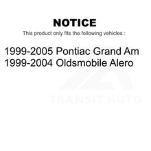 Load image into Gallery viewer, Front Ceramic Brake Pads &amp; Rear Parking Shoe Kit For Pontiac Grand Am Oldsmobile