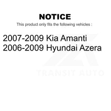 Load image into Gallery viewer, Front Ceramic Brake Pads And Rear Parking Shoes Kit For Hyundai Azera Kia Amanti