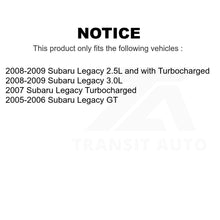 Load image into Gallery viewer, Front Rear Ceramic Brake Pads Kit For Subaru Legacy