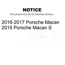 Charger l&#39;image dans la galerie, Front Rear Ceramic Brake Pads Kit For Porsche Macan