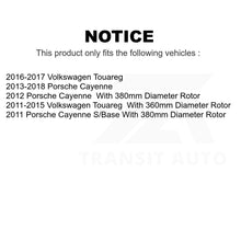 Load image into Gallery viewer, Front Rear Ceramic Brake Pads Kit For Porsche Cayenne Volkswagen Touareg