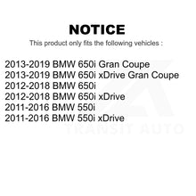 Charger l'image dans la galerie, Front Rear Ceramic Brake Pads Kit For BMW 550i xDrive 650i Gran Coupe