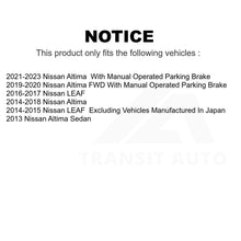 Load image into Gallery viewer, Front Rear Ceramic Brake Pads Kit For Nissan Altima LEAF