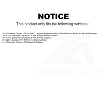 Load image into Gallery viewer, Front Rear Ceramic Brake Pads Kit For Chevrolet Camaro Cadillac CT6