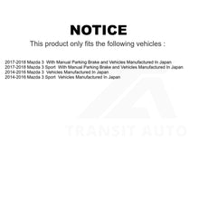 Load image into Gallery viewer, Front Rear Ceramic Brake Pads Kit For Mazda 3 Sport