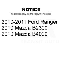 Charger l&#39;image dans la galerie, Front Rear Ceramic Brake Pads Kit For Ford Ranger Mazda B2300 B4000