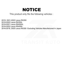 Load image into Gallery viewer, Front Rear Ceramic Brake Pads Kit For Lexus RX350 RX450h RX350L RX450hL