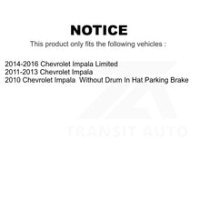 Charger l&#39;image dans la galerie, Front Rear Ceramic Brake Pads Kit For Chevrolet Impala Limited