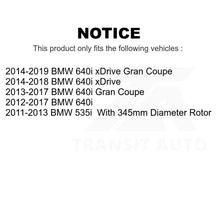 Load image into Gallery viewer, Front Rear Ceramic Brake Pads Kit For BMW 535i 640i Gran Coupe xDrive