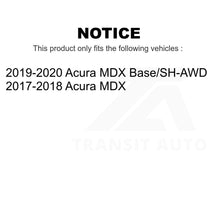 Charger l&#39;image dans la galerie, Front Rear Coated Drilled Slotted Disc Brake Rotors Kit For Acura MDX