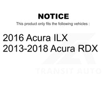 Load image into Gallery viewer, Front Coated Drilled Slotted Disc Brake Rotors Ceramic Pad Kit For Acura RDX ILX