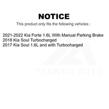 Charger l&#39;image dans la galerie, [Front+Rear] 2021-2022 Kia Forte 1.6L Performance Drilled &amp; Slotted Brake Rotor &amp; Ceramic Pads Kit For Max Braking