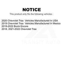 Load image into Gallery viewer, Front Rear Drill Slot Disc Brake Rotors Ceramic Pad Kit For Chevrolet Trax Buick