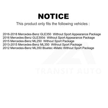 Load image into Gallery viewer, Front Rear Drill Slot Brake Rotor Ceramic Pad Kit For Mercedes-Benz ML350 GLE350