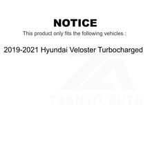 Load image into Gallery viewer, Front Rear Coat Drill Slot Disc Brake Rotor Ceramic Pad Kit For Hyundai Veloster