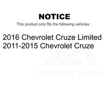 Charger l'image dans la galerie, Front Rear Semi-Metallic Brake Pads &amp; Drum Shoes Kit For Chevrolet Cruze Limited