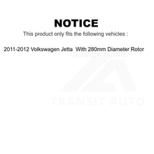 Charger l'image dans la galerie, Front Rear Semi-Metallic Brake Pads And Drum Shoes Kit For Volkswagen Jetta
