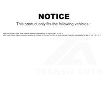 Load image into Gallery viewer, Front Rear Semi-Metallic Brake Pads And Drum Shoes Kit For Toyota Corolla