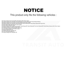 Load image into Gallery viewer, Front Rear Semi-Metallic Brake Pads And Parking Shoes Kit For Dodge Charger