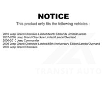 Load image into Gallery viewer, Front Rear Semi-Metallic Brake Pads And Parking Shoes Kit For Jeep Grand