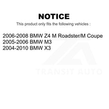 Charger l'image dans la galerie, Front Rear Semi-Metallic Brake Pads And Parking Shoes Kit For BMW X3 Z4 M3