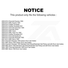 Charger l'image dans la galerie, Front Rear Semi-Metallic Brake Pads Parking Shoe Kit For Chevrolet 1500 GMC