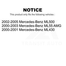 Charger l'image dans la galerie, Front Rear Semi-Metallic Brake Pads Parking Shoe Kit For Mercedes-Benz ML55