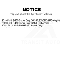 Charger l'image dans la galerie, Front Rear Semi-Metallic Brake Pads &amp; Parking Shoe Kit For Ford E-450 Super Duty