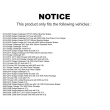 Charger l'image dans la galerie, Front Rear Semi-Metallic Brake Pads Parking Shoes Kit For Dodge Charger Chrysler