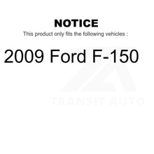 Charger l'image dans la galerie, Front Rear Semi-Metallic Brake Pads And Parking Shoes Kit For 2009 Ford F-150