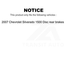 Charger l'image dans la galerie, Front Rear Semi-Metallic Pads And Parking Shoes Kit For Chevrolet Silverado 1500